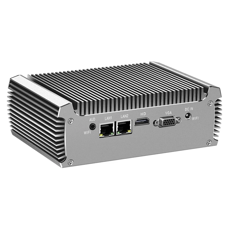 Inter Core i3 i5 i7 Industrial Mini PC Support WiFi 3G/4G LTE Linux Pfsense Computer with 2xLAN 2xRS232 4xUSB3.0 Windows10 Ready – Image 5